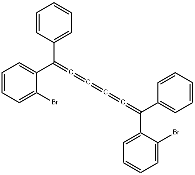 1,6-二(邻溴苯基)-1,6-二苯基己五烯,13632-32-1,结构式