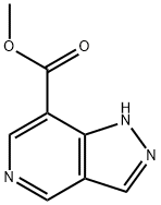 methyl 1H-pyrazolo[4,3-c]pyridine-7-carboxylate,1363380-54-4,结构式