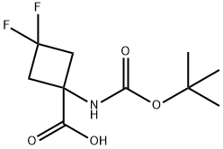 1-{[(叔-丁氧基)羰基]氨基}-3,3-二氟环丁烷-1-羧酸