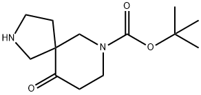 7-Boc-10-oxo-2,7-diaza-spiro[4.5]decane, 1363380-92-0, 结构式