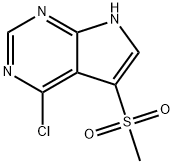 1363381-40-1 4-氯-5-(甲基磺酰基)-7H-吡咯并[2,3-D]嘧啶