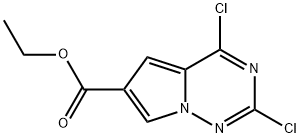 1363381-75-2 Ethyl 2,4-dichloropyrrolo[2,1-f]-[1,2,4]triazine-6-carboxylate