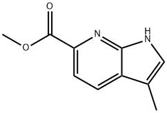 methyl 3-methyl-1H-pyrrolo[2,3-b]pyridine-6-carboxylate