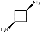 cis-1,3-Cyclobutanediamine, 1363382-21-1, 结构式