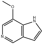 1H-Pyrrolo[3,2-c]pyridine, 7-Methoxy-,1363382-40-4,结构式