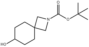 tert-butyl 7-hydroxy-2-azaspiro[3.5]nonane-2-carboxylate Structure