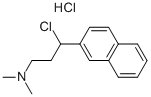 3-CHLORO-N,N-DIMETHYL-3-(NAPHTHALEN-2-YL)PROPAN-1-AMINE HYDROCHLORIDE,13634-65-6,结构式