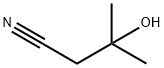 3-ヒドロキシ-3-メチルブチロニトリル 化学構造式