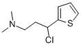 N-(3-chloro-3-thien-2-ylpropyl)-N,N-dimethylamine Struktur