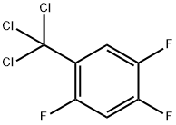 2,4,5-Trifluoro Trichloromethyl Benzene 化学構造式