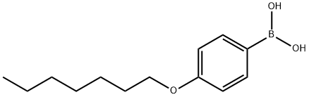 4-(N-HEPTYLOXY)BENZENEBORONIC ACID Struktur