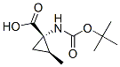 (1S,2S)-N-BOC-1-아미노-2-메틸시클로프로판카르복실산