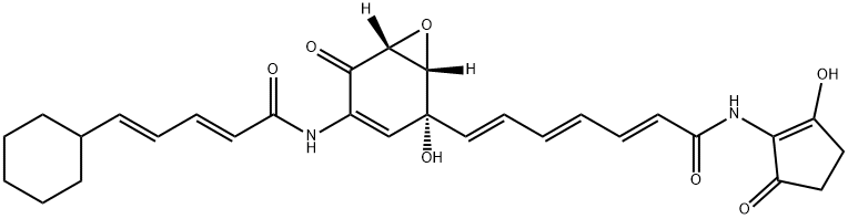 アリサマイシン 化学構造式