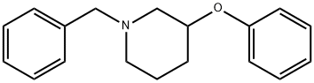 1-苄基-3-苯氧基哌啶 结构式