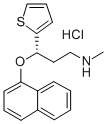 デュロキセチン塩酸塩 化学構造式