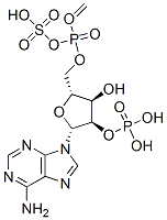 adenosine 2'-phosphate 5'-methylenephosphosulfate,136439-86-6,结构式