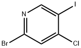 2-溴-4-氯-5-碘吡啶, 1364663-37-5, 结构式