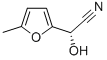 (S)-2-HYDROXY-2-(5-METHYLFURYL)ACETONITRILE 结构式