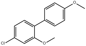 4-Chloro-2-Methoxy-1-(4-Methoxyphenyl)benzene Structure