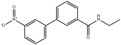 N-Ethyl-3-(3-nitrophenyl)benzaMide,1365272-02-1,结构式