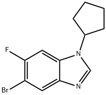 5-BroMo-1-cyclopentyl-6-fluorobenziMidazole