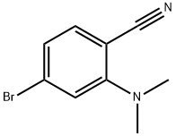 4-溴-2-(二甲氨基)苯甲腈,1365272-41-8,结构式