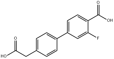 1365272-55-4 4-(3-Fluoro-4-carbonylphenyl)phenylacetic acid