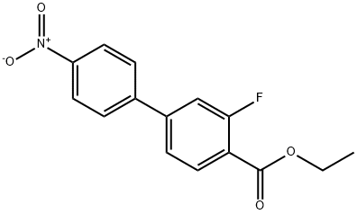 Ethyl 2-fluoro-4-(4-nitrophenyl)benzoate,1365272-65-6,结构式