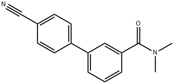 3-(4-Cyanophenyl)-N,N-diMethylbenzaMide Structure