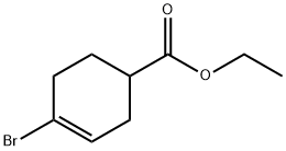 Ethyl 4-broMocyclohex-3-ene-1-carboxylate 结构式