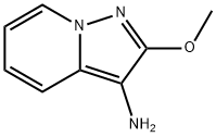 Pyrazolo[1,5-a]pyridin-3-amine,  2-methoxy- Structure