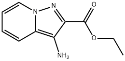 Pyrazolo[1,5-a]pyridine-2-carboxylic acid, 3-amino-, ethyl ester (9CI) 结构式