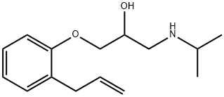 アルプレノロール 化学構造式