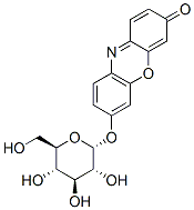 3H-Phenoxazin-3-one, 7-(.alpha.-D-glucopyranosyloxy)-|试卤灵 Α-D-吡喃葡糖苷 荧光橙