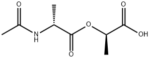 AC-D-ALA-D-LACTIC ACID, 136577-05-4, 结构式