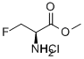 3-FLUORO-L-ALANINE METHYL ESTER, HYDROCHLORIDE 结构式