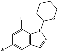 5-Bromo-7-fluoro-1-(tetrahydro-2H-pyran-2-yl)-1H-indazole