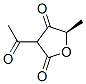 136599-12-7 2,4(3H,5H)-Furandione, 3-acetyl-5-methyl-, (5R)- (9CI)