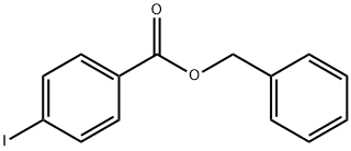 4-碘苯甲酸苄酯 结构式
