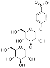 4-Nitrophenyl3-O-(a-D-glucopyranosyl)-a-D-glucopyranoside Struktur