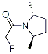 피롤리딘,1-(플루오로아세틸)-2,5-디메틸-,(2R-트랜스)-(9CI)