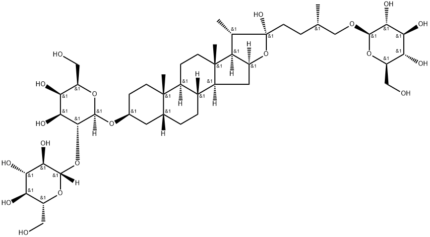 Timosaponin BII Structure