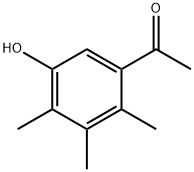 5'-Hydroxy-2',3',4'-trimethylacetophenone Struktur