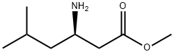 Hexanoic acid, 3-aMino-5-Methyl-, Methyl ester, (R)-,136703-73-6,结构式