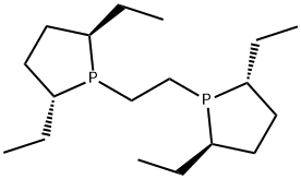 (+)-1,2-双((2R,5R)-2,5-二乙基磷)乙烷 结构式