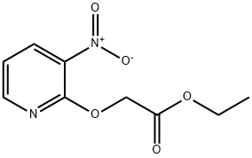 (3-Nitro-pyridin-2-yloxy)-acetic acid ethyl ester
 化学構造式