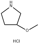 3-METHOXY-PYRROLIDINE HYDROCHLORIDE
 Structure
