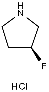 (3S)-3-氟吡咯烷盐酸盐,136725-53-6,结构式