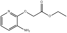 Acetic acid, [(3-amino-2-pyridinyl)oxy]-, ethyl ester (9CI),136742-82-0,结构式