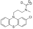 CHLORPROMAZINE-D3,136765-28-1,结构式